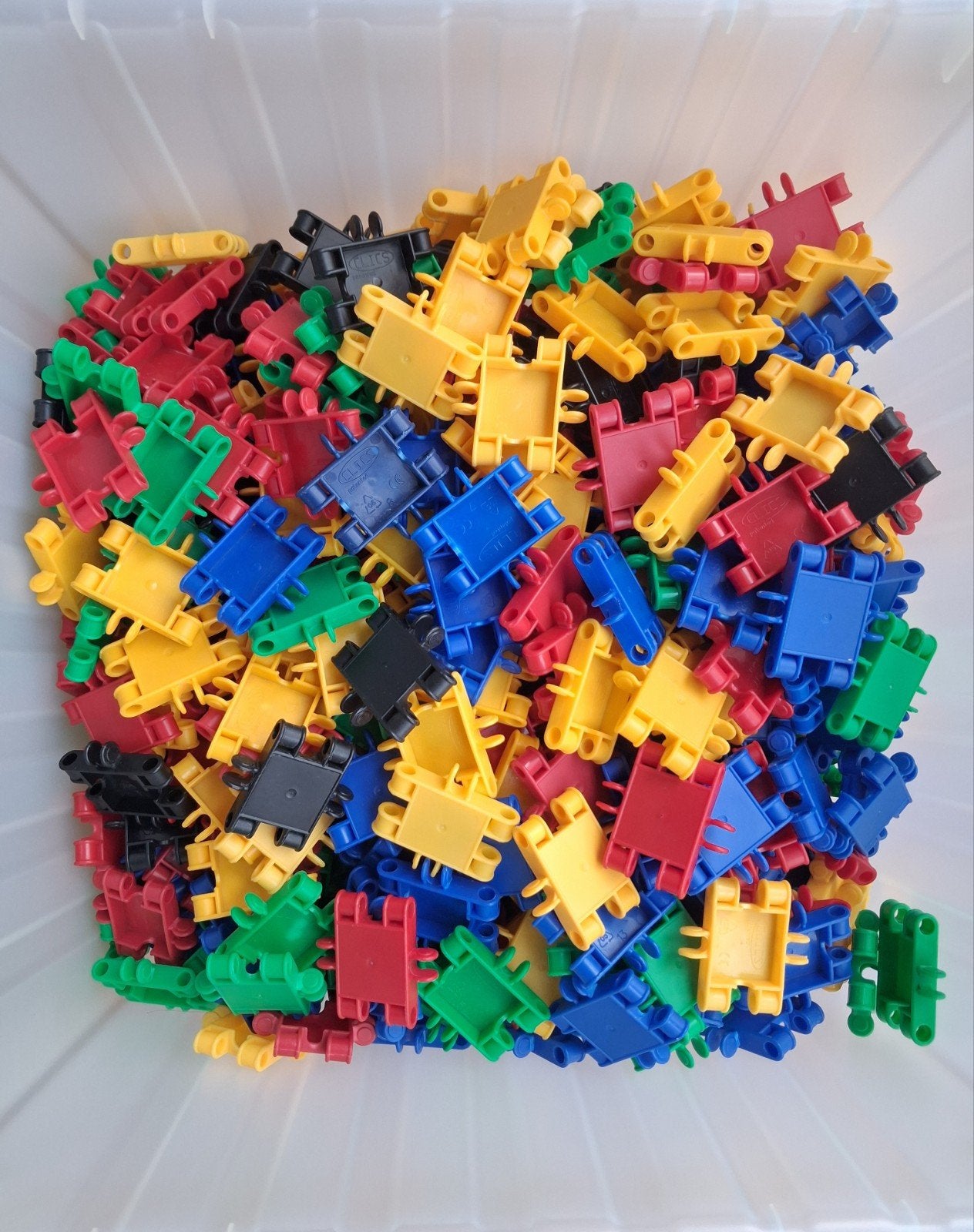 Grote set clics 640 stuks + extra onderdelen, Ophalen, Gebruikt, Overige merken