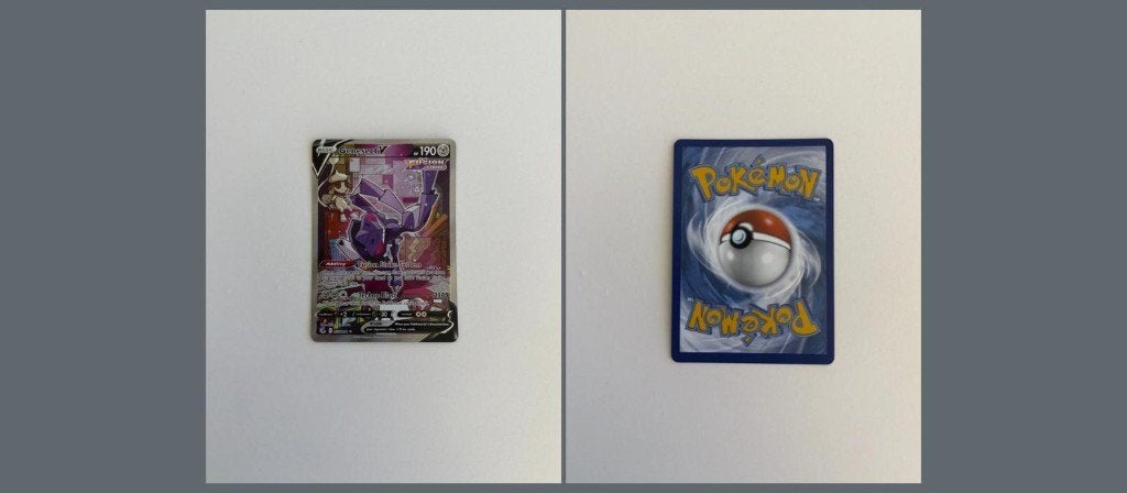 Pokemon kaart Genesect V - Fusion Strike, Enlèvement ou Envoi, Comme neuf, Cartes en vrac