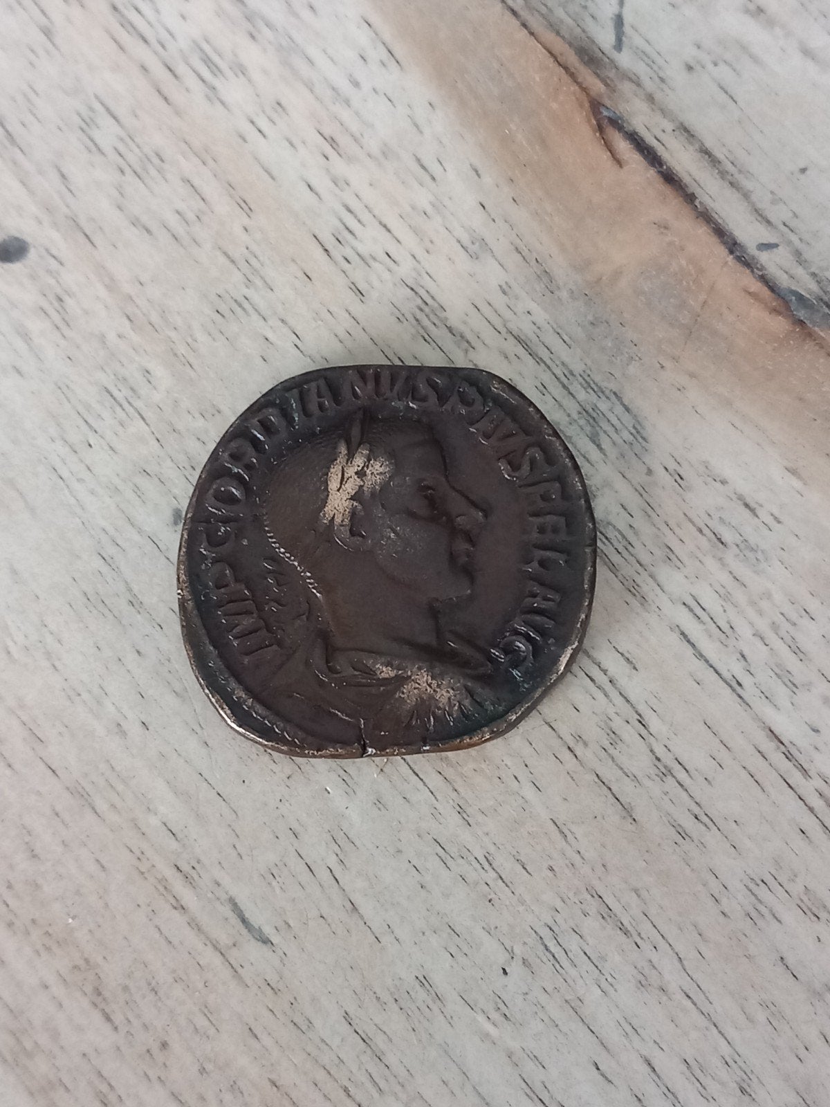 Pièce romaine, Timbres & Monnaies, Enlèvement