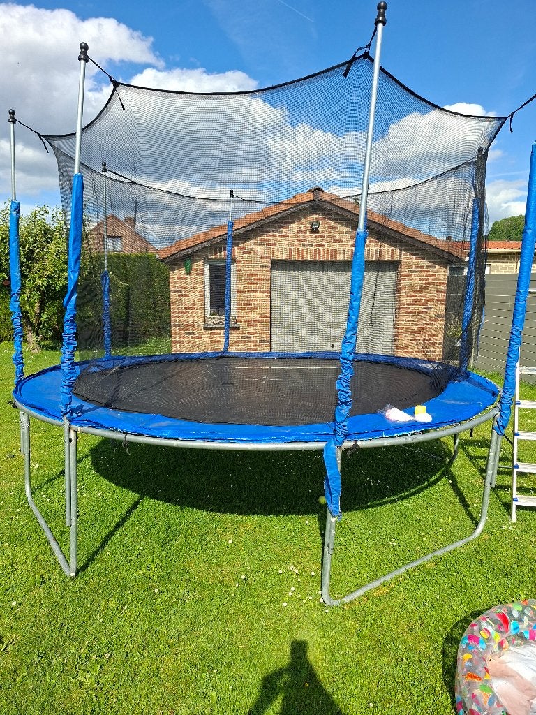 Trempoline gratuit, Kinderen en Baby's, Speelgoed | Buiten | Trampolines, Ophalen, Gebruikt