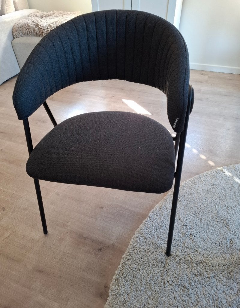 chaises de salle à manger, Maison & Meubles, Chaises, Gris, Comme neuf, Enlèvement, Quatre