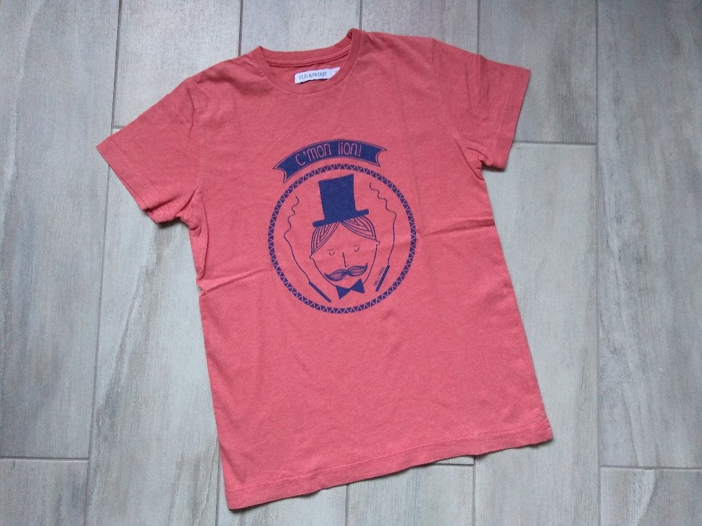 ★ M140 - T-Shirt Filou & Friends, Gebruikt, Ophalen of Verzenden, Shirt of Longsleeve, Jongen