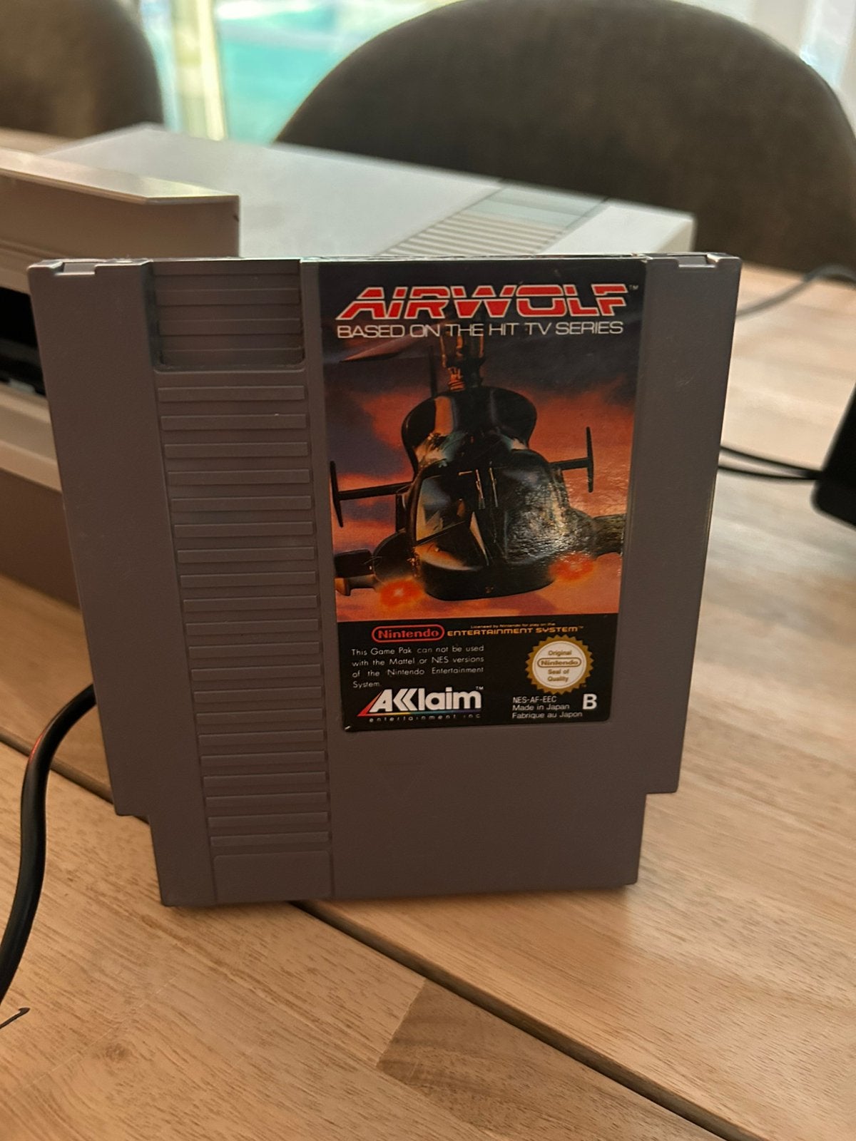 Nintendo NES game - Airwolf, Ophalen of Verzenden, Zo goed als nieuw