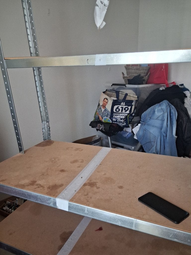 ETAGERE POUR CAVE OU AUTRE, Enlèvement, Utilisé, Métal, Démontable