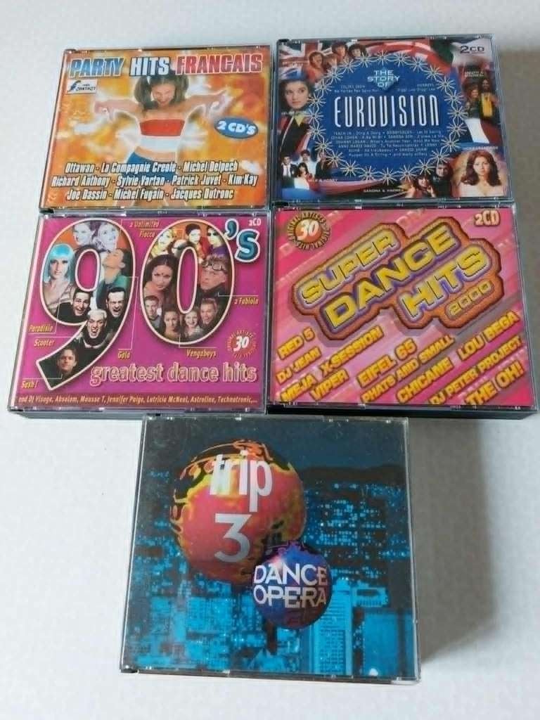 Cd's Dubbelle House  6€ stuk, CD & DVD, CD | Dance & House, Enlèvement, Comme neuf, House