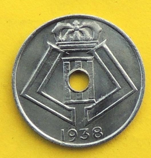 1938 5 centimes FRNL, Postzegels en Munten, Munten | België, Verzenden, Metaal, Losse munt