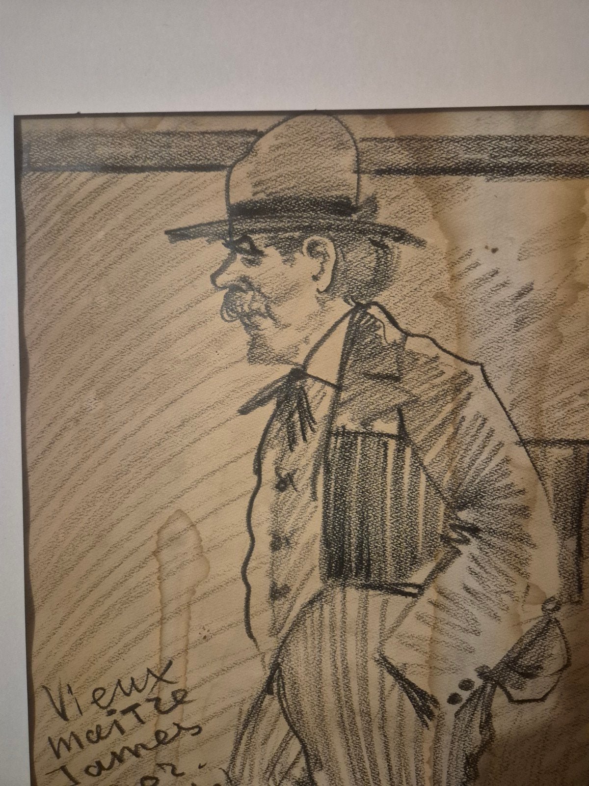 Vieux maitre james ensor, Antiek en Kunst, Ophalen of Verzenden