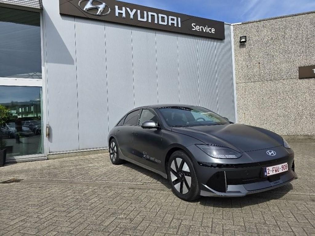 Hyundai Ioniq 6 77,4 kWh BALANCE, Auto's, Hyundai, Automaat, Zwart, Zilver of Grijs, 168 kW