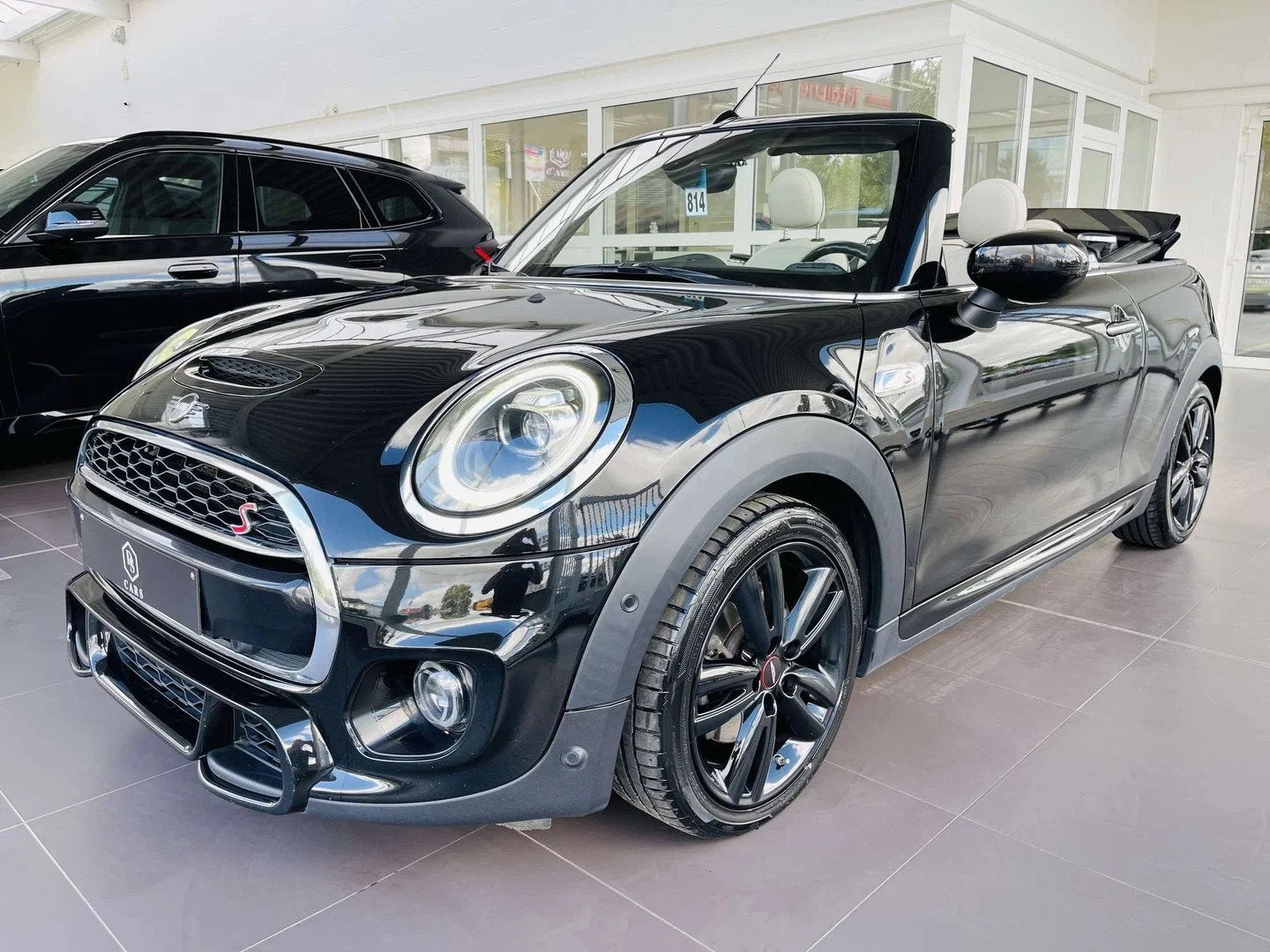 MINI Cabrio Cooper S 2.0iA * GARANTIE + PACK JCW + LED + GPS, Autos, Cuir, Achat, Euro 6, Entreprise