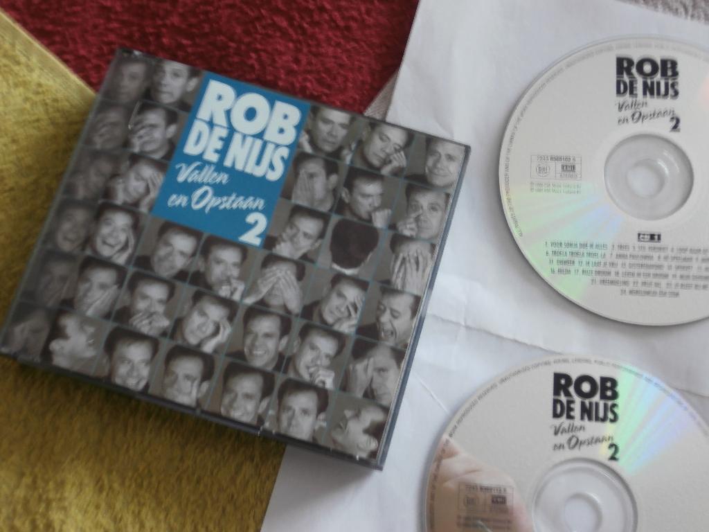 Rob de Nijs - Vallen En Opstaan 1 en 2 (2 x Dubbel-CD)., Enlèvement ou Envoi, Comme neuf, Pop