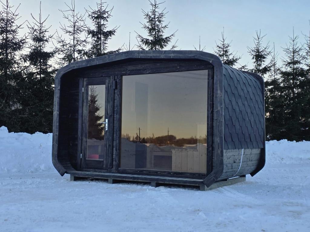 Cube Deluxe Buitensauna - Gratis Levering en Plaatsing, Ophalen of Verzenden