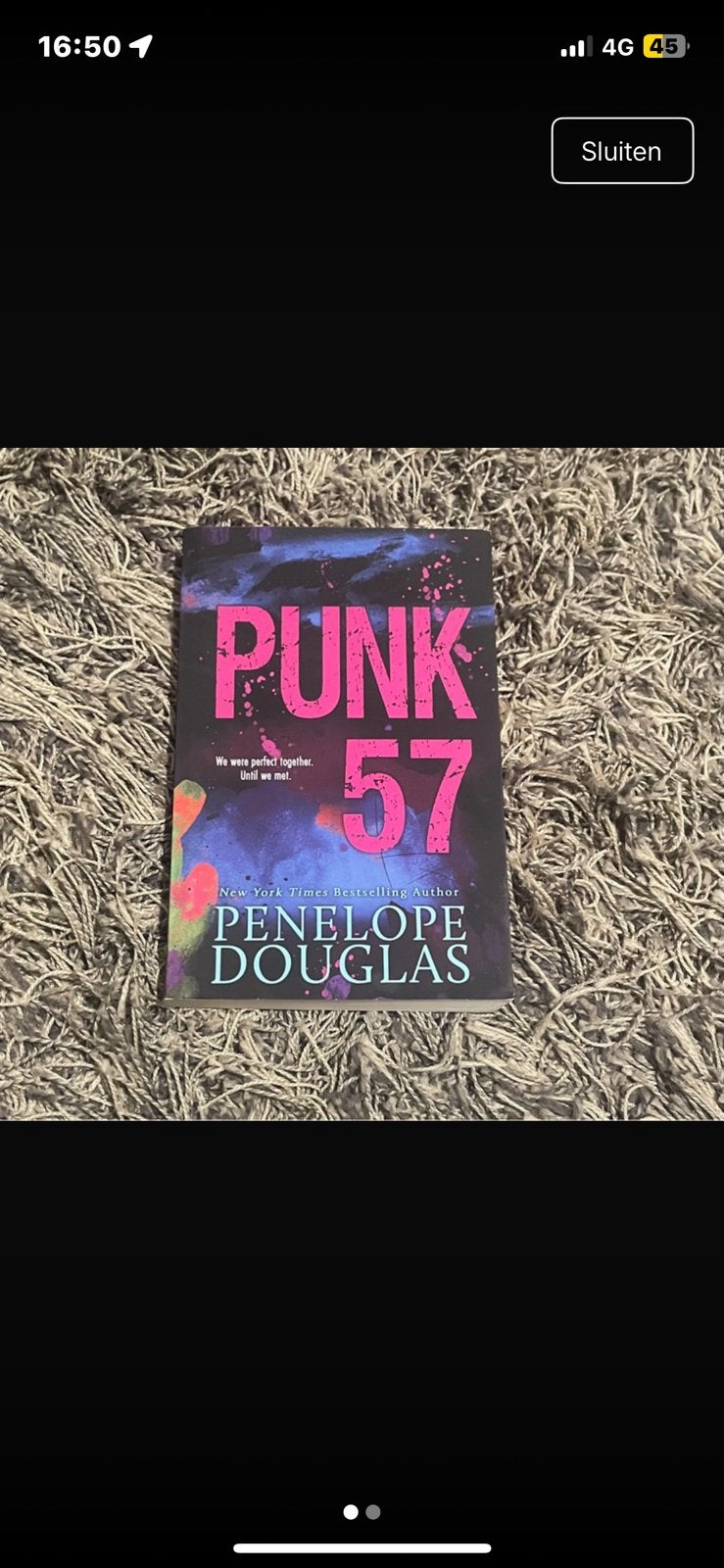 Boek: punk 57 - engelstalig, Verzenden, Zo goed als nieuw, België