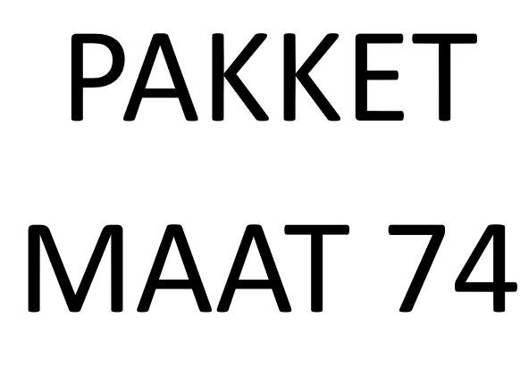 pakket maat 74, Ophalen, Verschillende merken, Jongetje, Overige typen