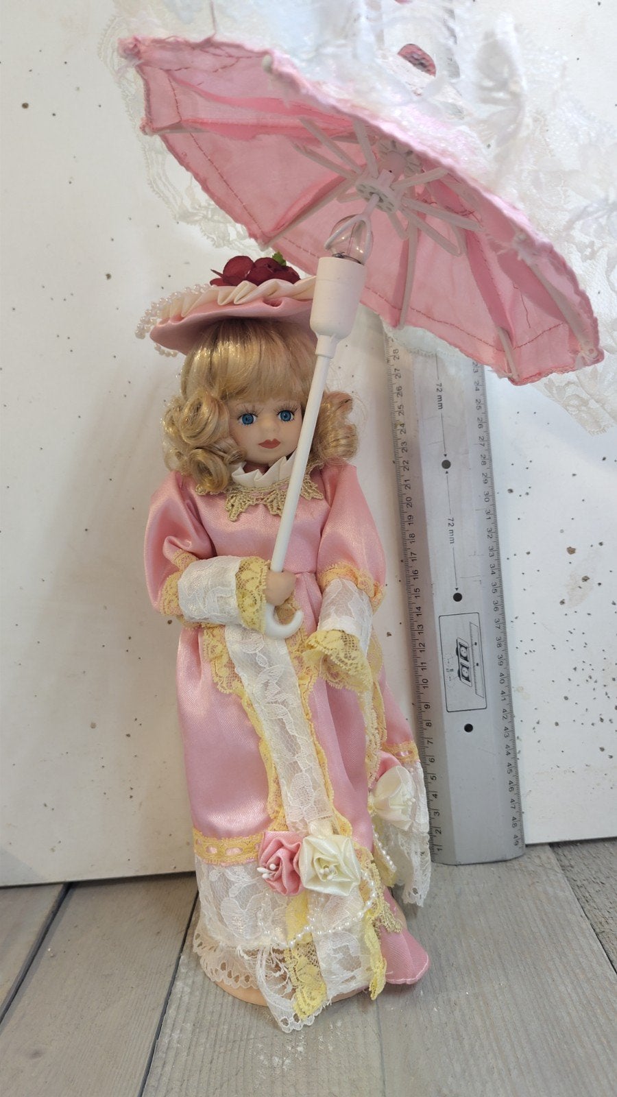 Collectie porseleinen poppen (9) in verschillende maten,, Verzamelen, Poppen, Ophalen, Nieuw, Pop