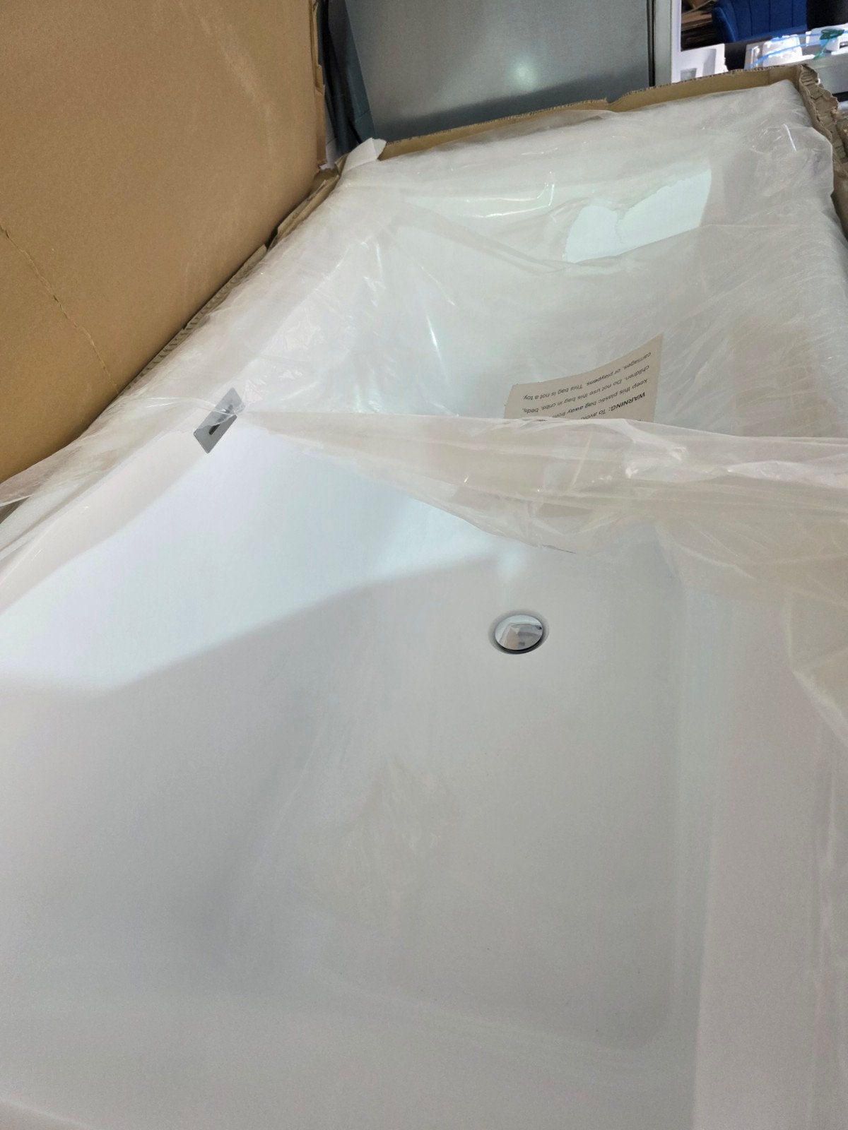 À vendre : Baignoire autoportante en acrylique de luxe (Pika, Enlèvement ou Envoi, Pikaia, Info@retech9.be