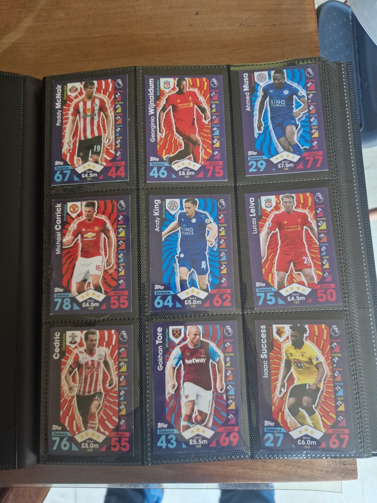 topps match attax kaarten, Ophalen of Verzenden