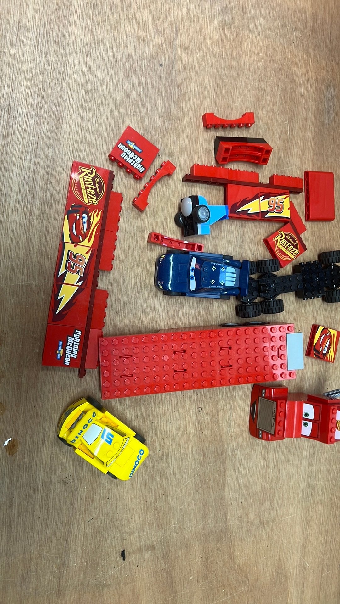 Lego Cars oplegger, Ophalen, Overige thema's, Lego, Zo goed als nieuw