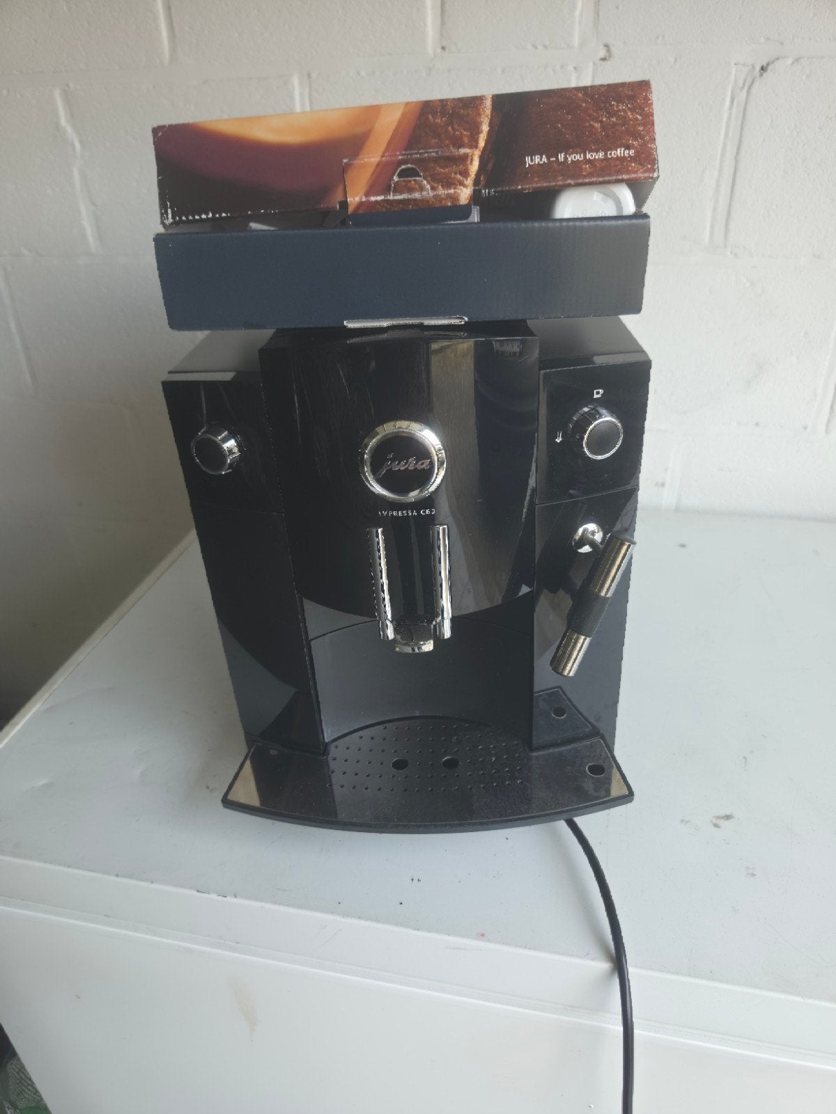 jura impressa c60 espressomachine, Enlèvement
