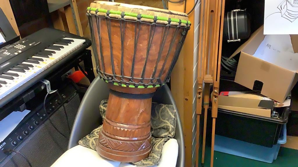 Djembe, Muziek en Instrumenten, Ophalen, Gebruikt, Trommel