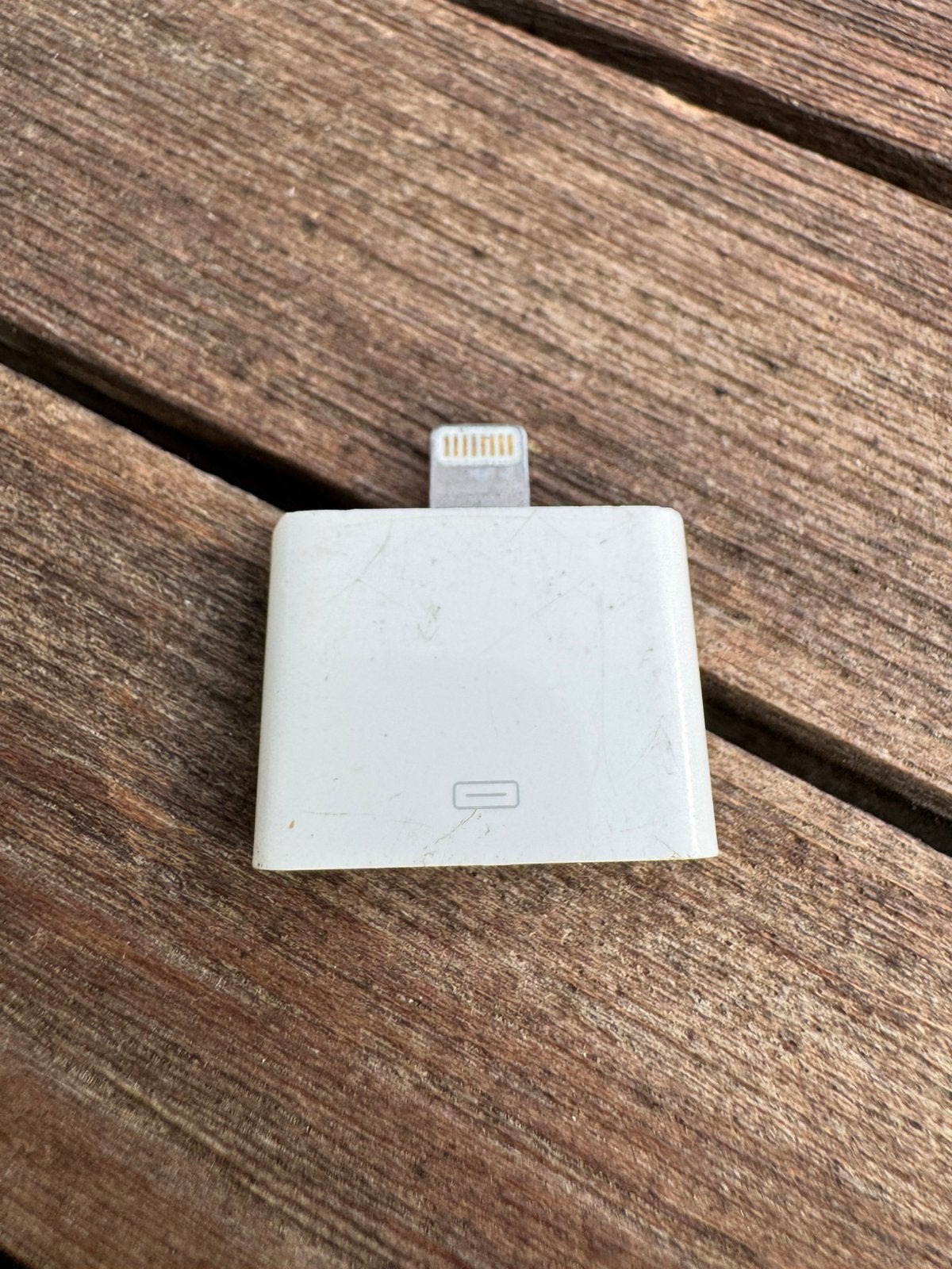Apple connector lightning-30 pins, Ophalen of Verzenden, Zo goed als nieuw