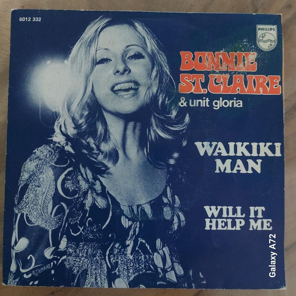 bonnie st claire waikiki man, Cd's en Dvd's, Vinyl Singles, Gebruikt, 7 inch, Single, Ophalen of Verzenden