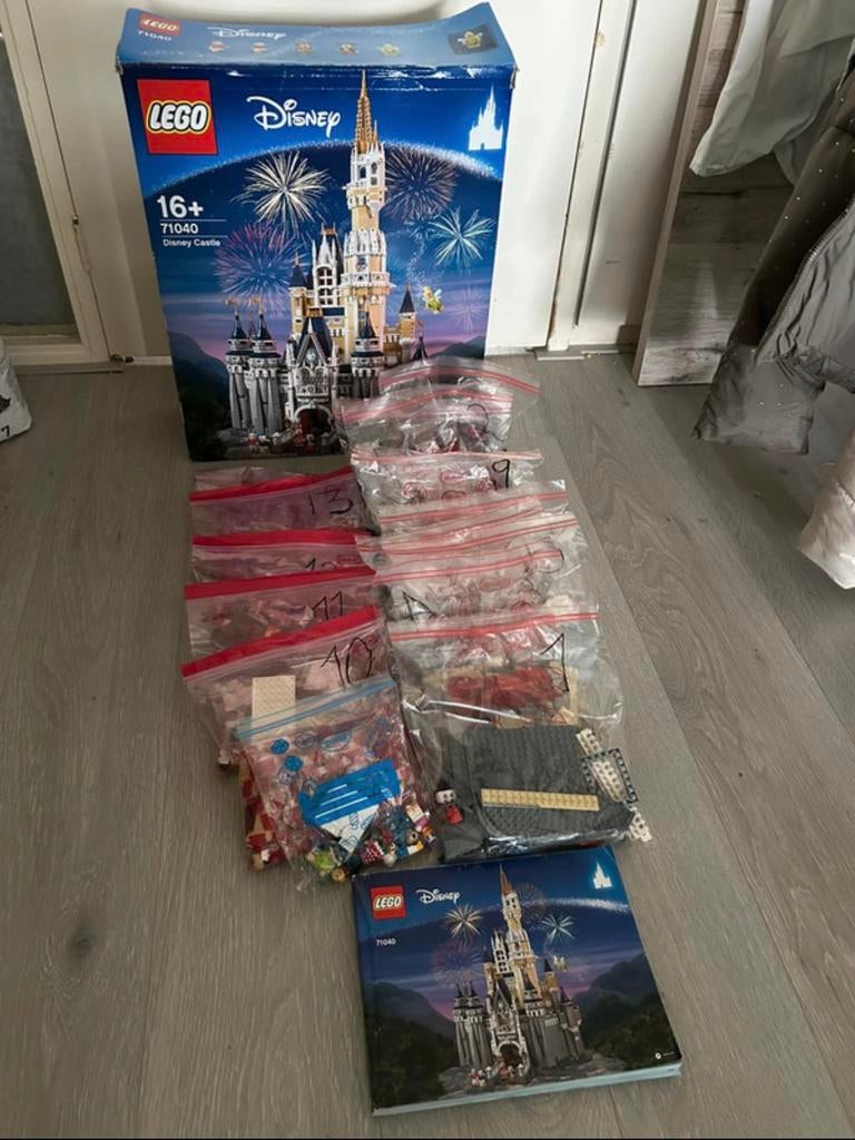 Château Lego Disney, Enlèvement, Comme neuf, Lego, Disney