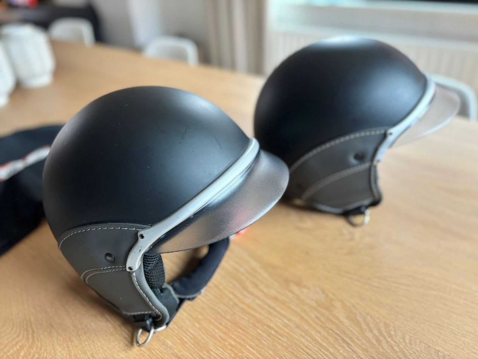 Vespa helm M en S., Ophalen