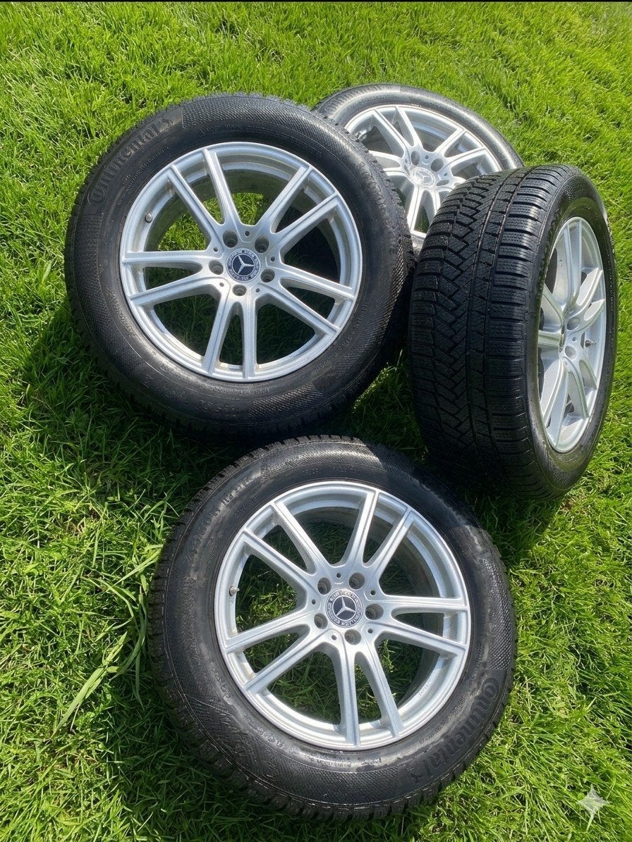 originele Mercedes velgen + winterbanden voor GLC X254 18 p, Ophalen