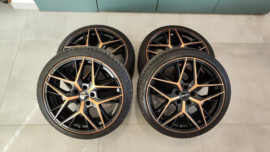GMP Italia 8x19 ET30 en ET35 incl banden, Ophalen, Band(en)