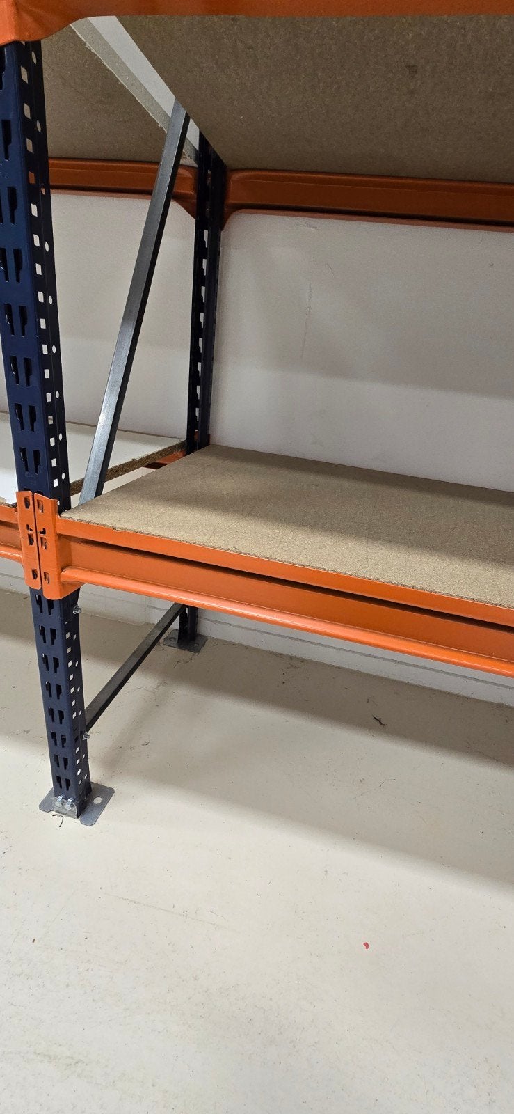 Rekken stellingen schappen van 80 diep en 270cm lang MECALUX, Ophalen