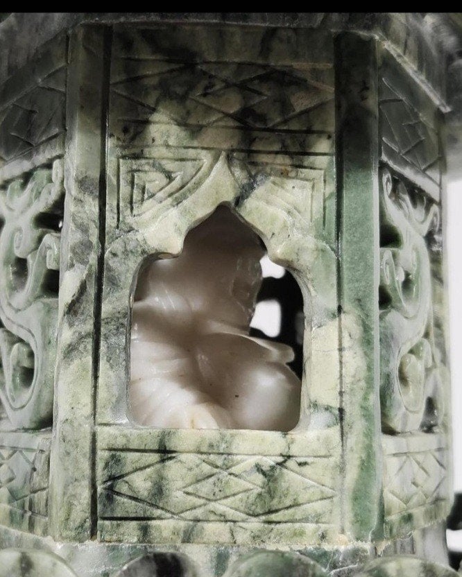 Baril d'encens White Buddha, Enlèvement ou Envoi, Massif
