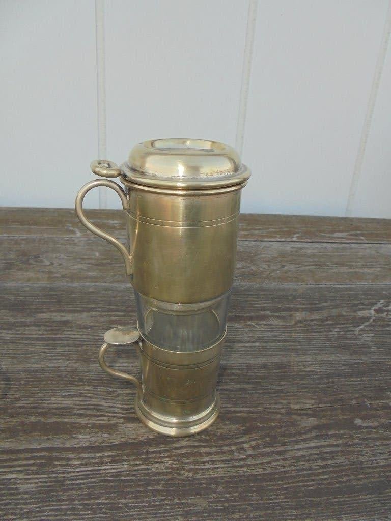zilver koffietassen, Ophalen