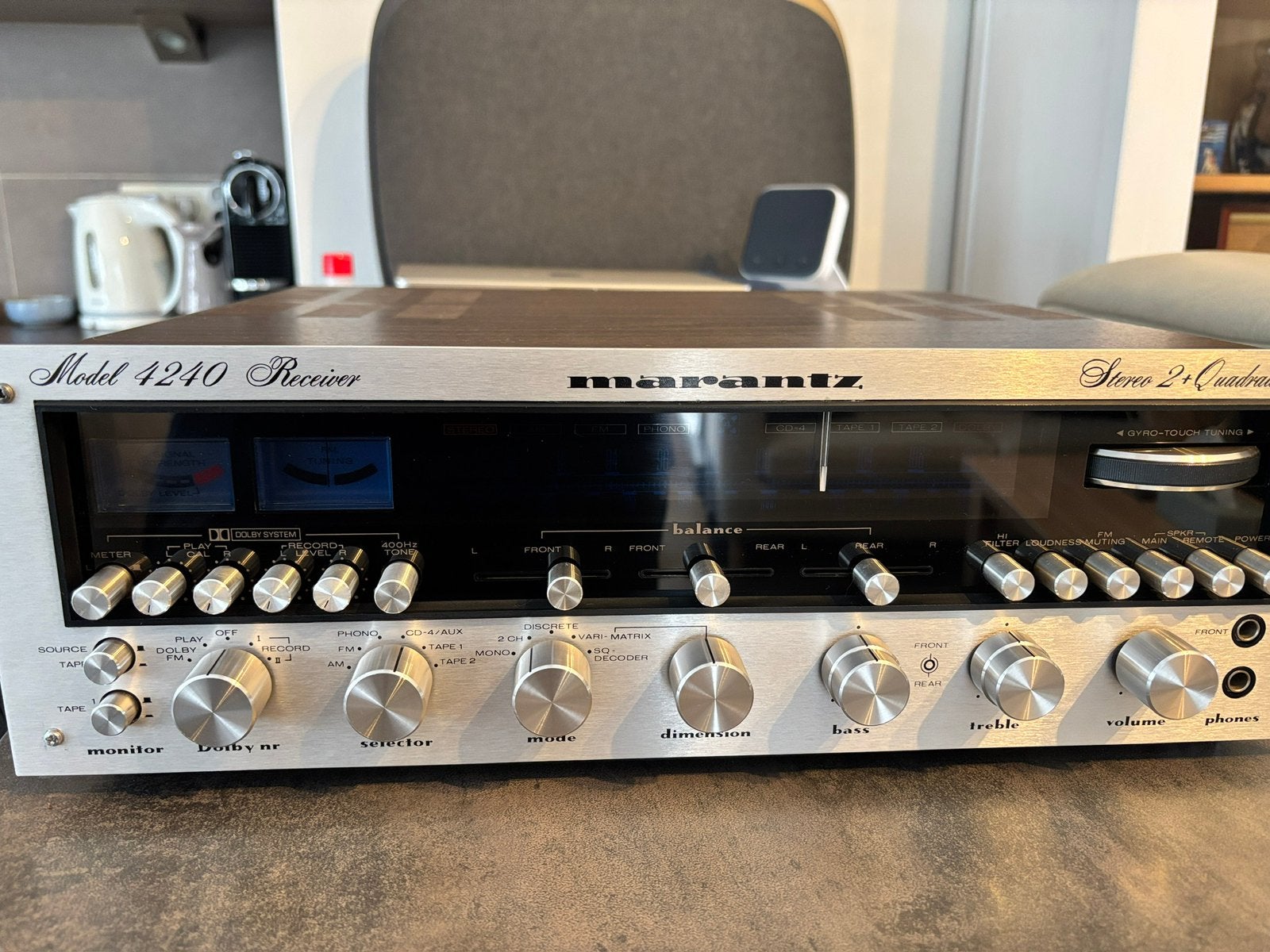 Marantz 4240 Receiver 1978, TV, Hi-fi & Vidéo, Marantz, Moins de 60 watts, Enlèvement, Stéréo