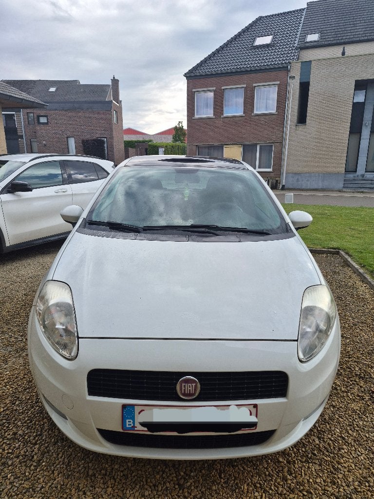 Fiat Punto Benzine, Auto's, Fiat, Stof, Wit, Handgeschakeld, Grijs