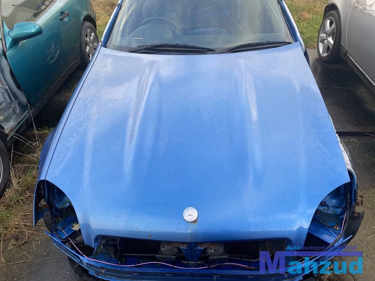 MERCEDES SLK R170 Blauw 372 Motorkap 1996-2004, Mercedes-Benz AG, Mercedes-Benz, Utilisé, Mercedesstrasse 120
70372  Stuttgart, DE