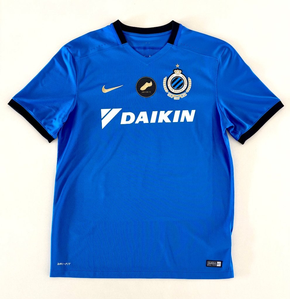 Exclusief gouden schoen shirt José Izquierdo, Collections, Articles de Sport & Football, Enlèvement ou Envoi, Comme neuf, Maillot
