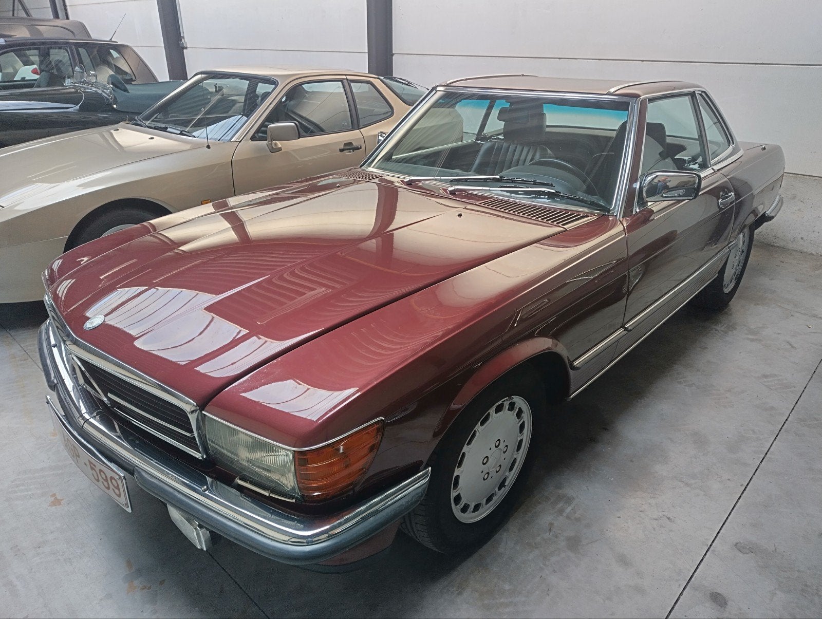 MERCEDES 420SL W107 1987  4 PLACES EUROPENNE, Cuir, Achat, Cabriolet, Système audio