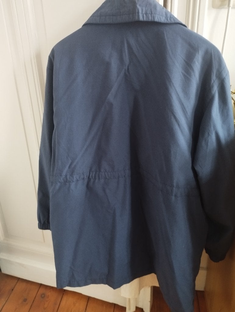 Une veste mi-saison bleue unisexe, Enlèvement, Utilisé