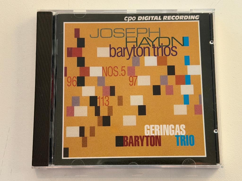 Joseph Haydn, Geringas Baryton Trio – Baryton Trios, Cd's en Dvd's, Ophalen of Verzenden, Gebruikt
