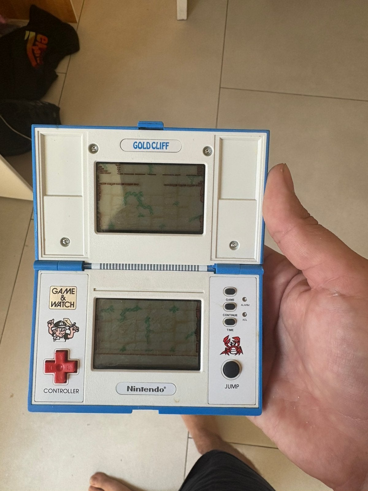 Vintage retro Goldcliff console, Games en Spelcomputers, Spelcomputers | Nintendo DS, Ophalen, Zo goed als nieuw