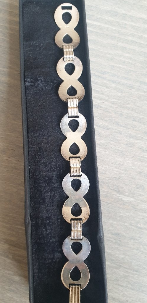 Frado infinity zilveren armband, Verzenden, Zo goed als nieuw, Zilver, Zilver