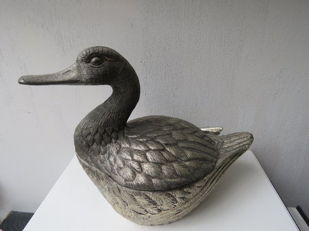 Vintage ijsemmer Mauro Manetti eend, Antiek en Kunst, Ophalen of Verzenden