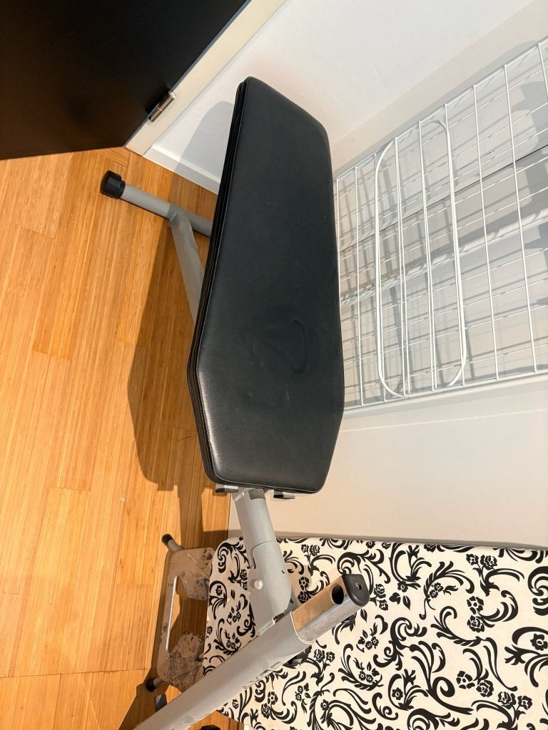 banc de musculation, Sports & Fitness, Enlèvement, Utilisé, Couché