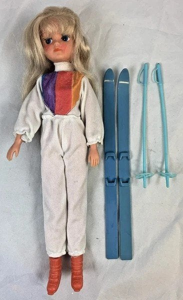 Vintage Fleur Alpine pop Otto Simon Skikleding Ski's 1980s, Overige merken, Verzenden, Zo goed als nieuw, Minder dan 100 cm