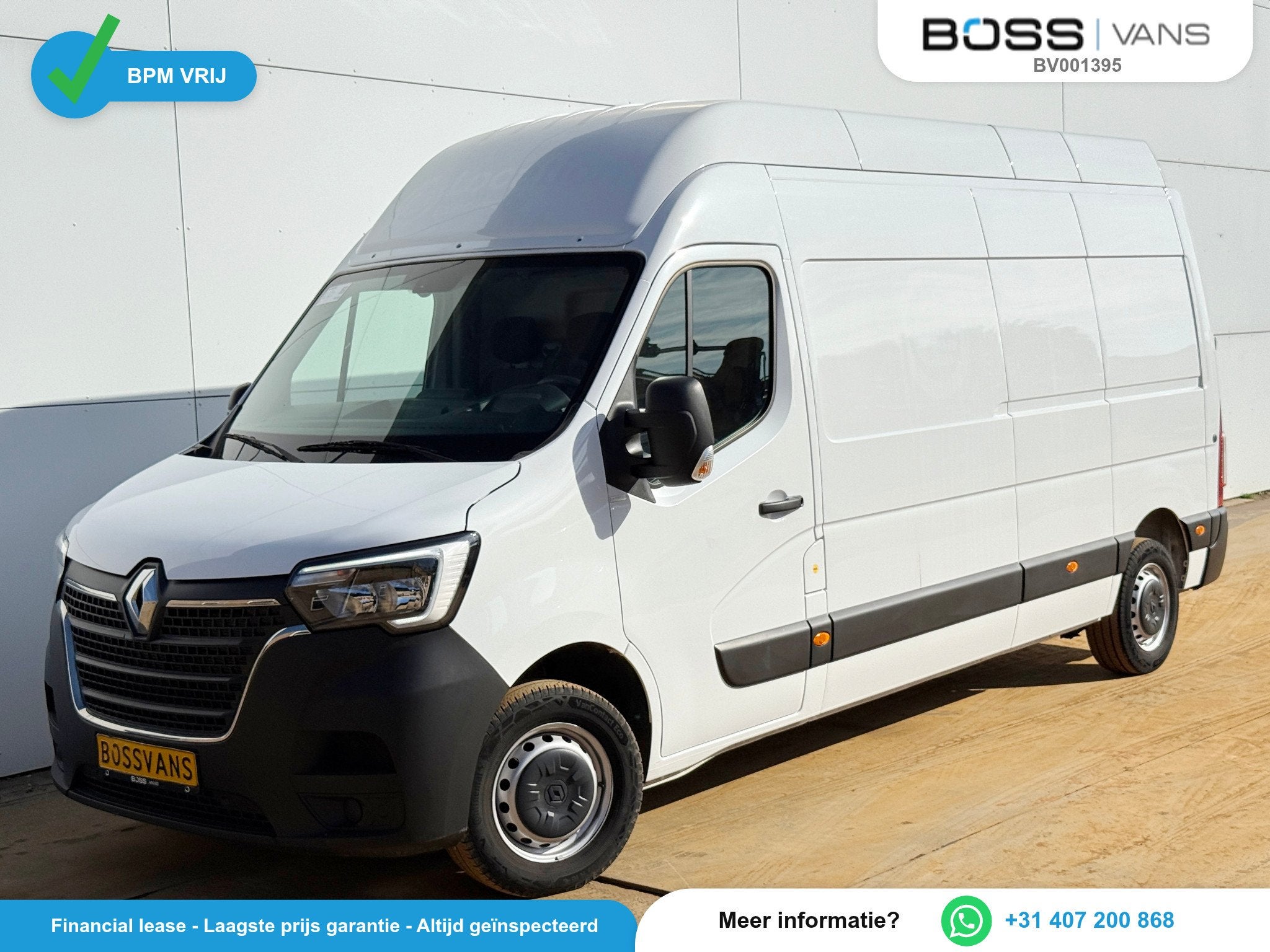 Renault Master Master 2.3DCi 135PK, Achat, Euro 6, Entreprise, 3 places