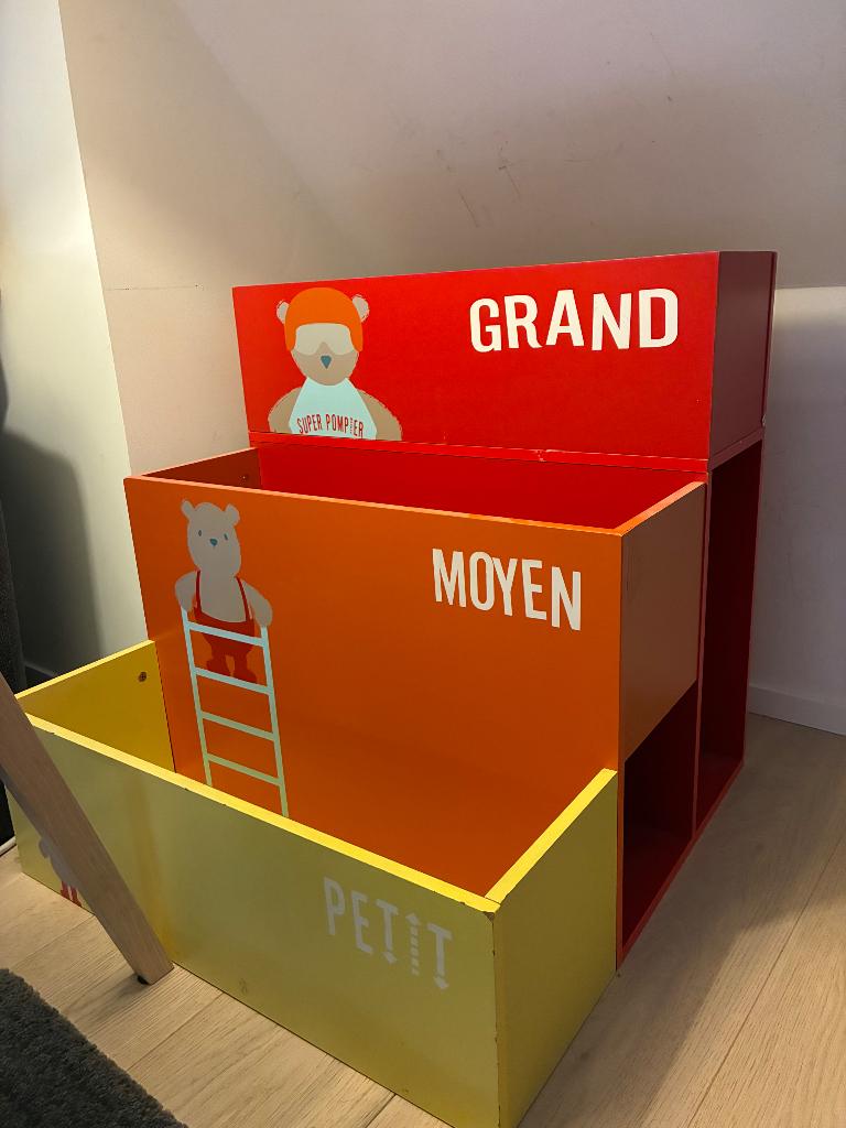 Meuble de rangement enfant coloré – Très bon état, Enfants & Bébés, Enlèvement, Utilisé