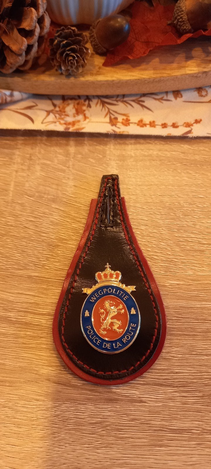 gendarmerie motard WPR UPC PSA PSR breloque  police, Enlèvement ou Envoi, Gendarmerie, Emblème ou Badge