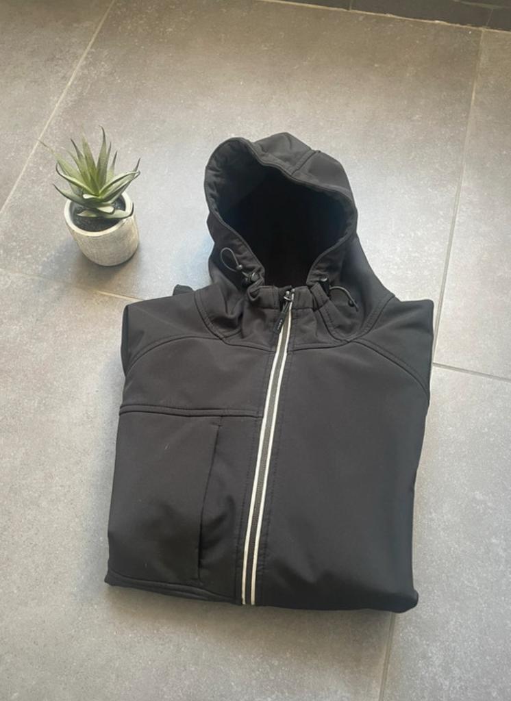 Veste d'été/de pluie Dickies noire (L), Enlèvement ou Envoi, Comme neuf, Taille 52/54 (L), Noir