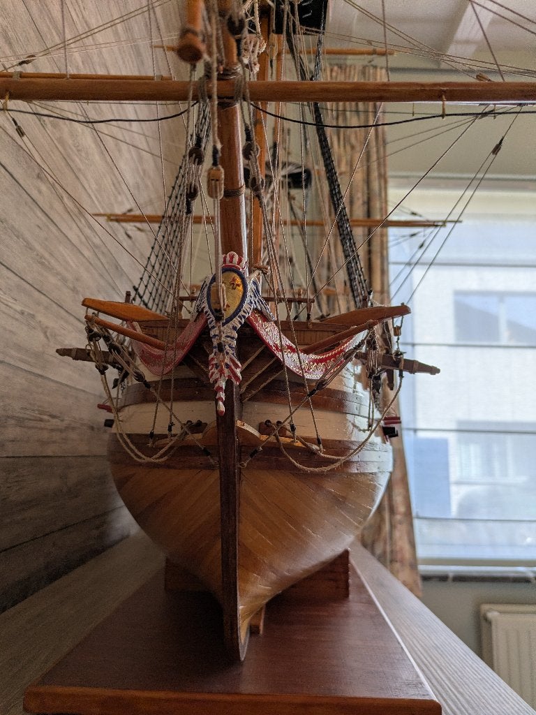 Modelbouw slagschip "La Superbe", Hobby en Vrije tijd, Ophalen, Zo goed als nieuw, 1:50 tot 1:200, Overige merken