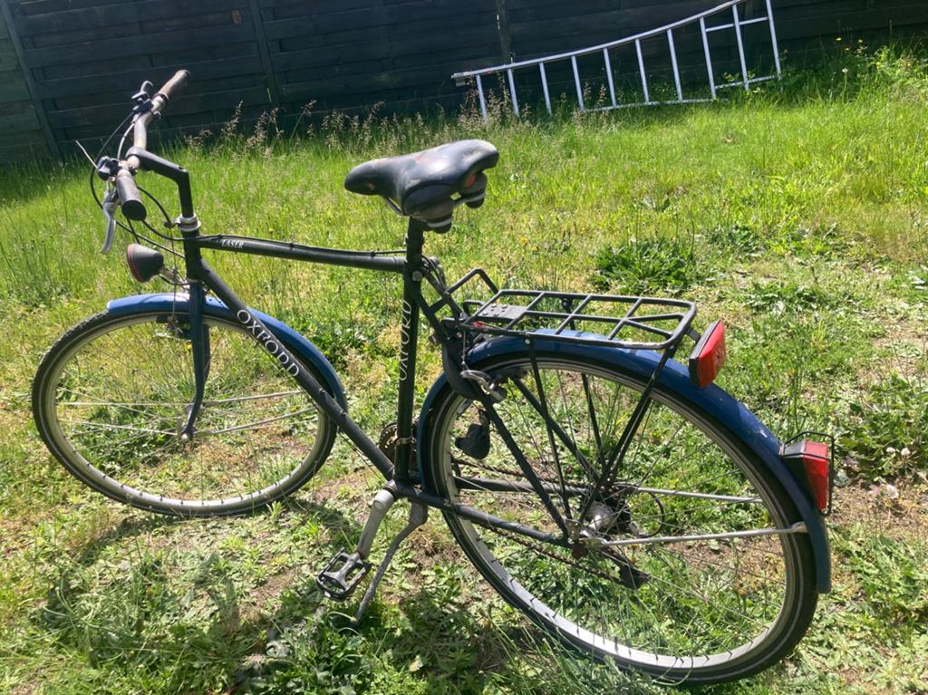 Herenfiets, Fietsen en Brommers, Gebruikt, 10 tot 15 versnellingen, Velgrem, Ophalen